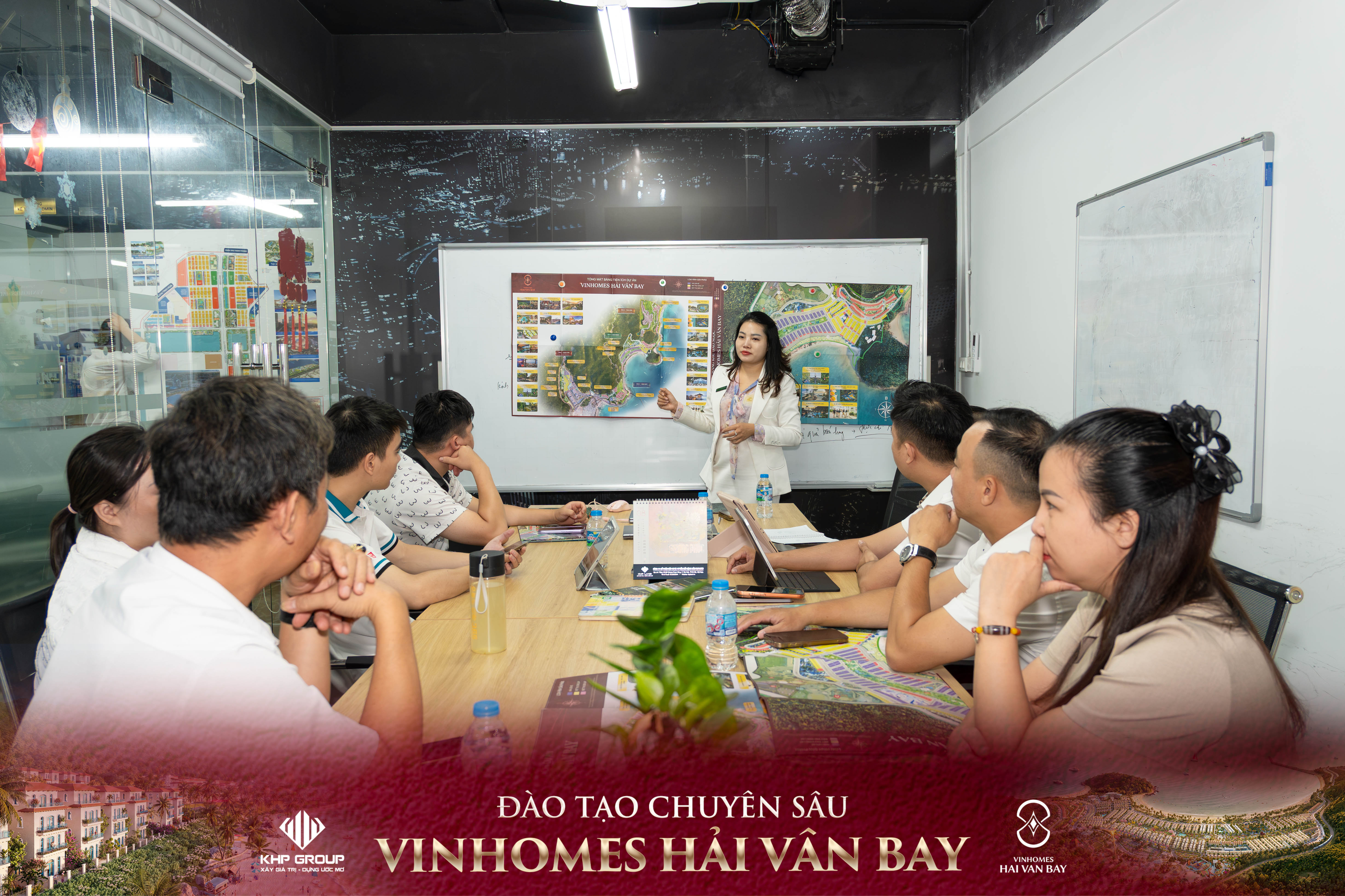 KHP GROUP đào tạo chuyên sâu dự án Vinhomes Hải Vân Bay cùng CEO Ngân Bùi