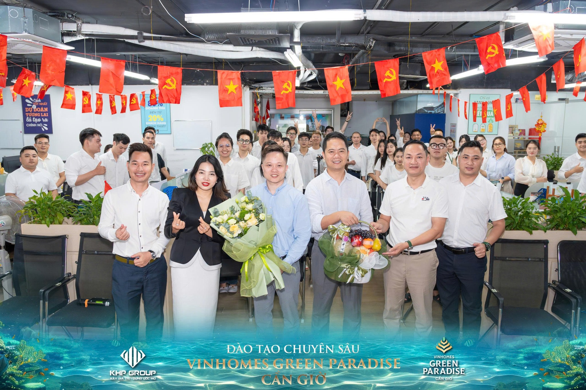 KHP GROUP ĐÀO TẠO CHUYÊN SÂU DỰ ÁN VINHOMES GREEN PARADISE CẦN GIỜ: SẴN SÀNG CHINH PHỤC SIÊU PHẨM KỲ QUAN ĐÔ THỊ BIỂN